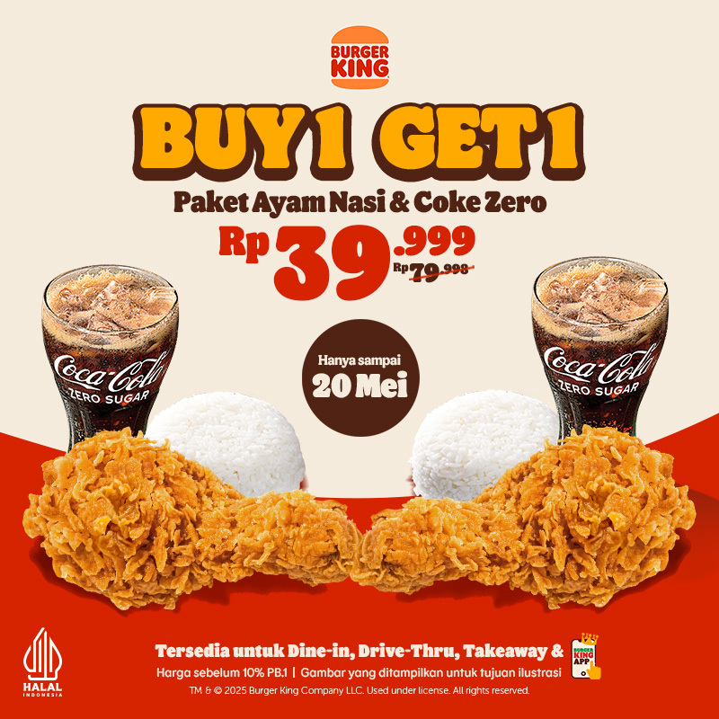Promo Buy 1 Get 1